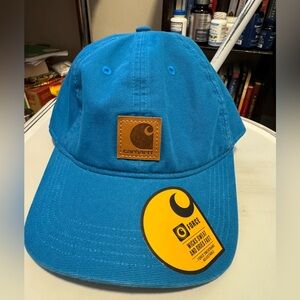 Carhartt Men’s Odessa Canvas Adjustable Cap. Marine Blue. NWT